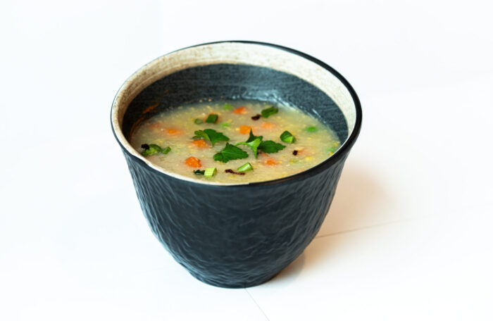 Sweet corn soup